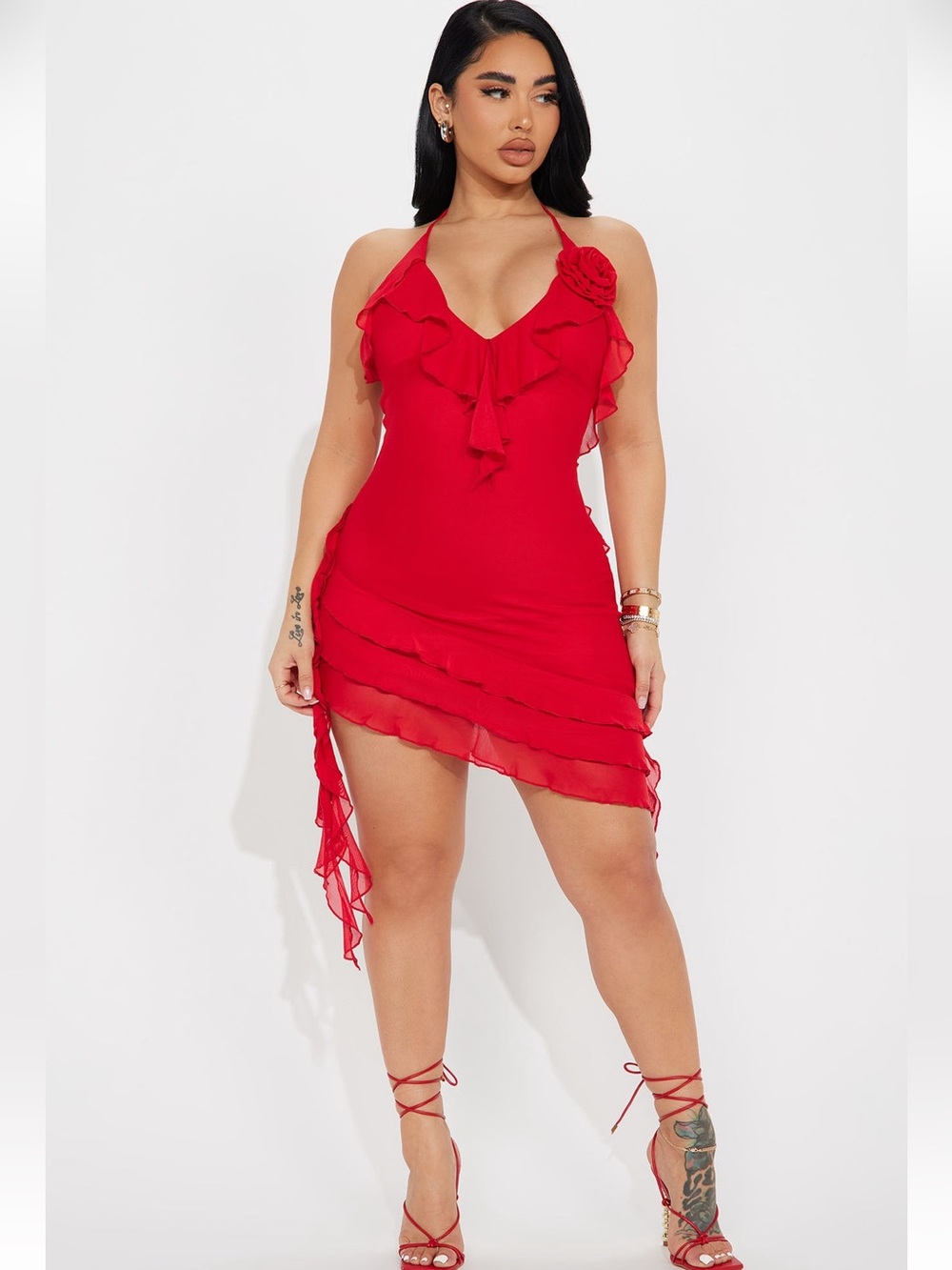 Paris Life Mini Mesh Dress
